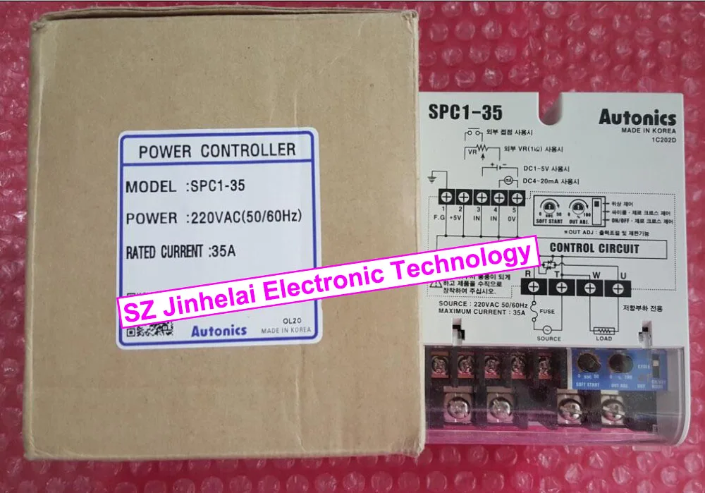 

New and original SPC1-35/ SPC1-35-E AUTONICS Power controller 220VAC 35A