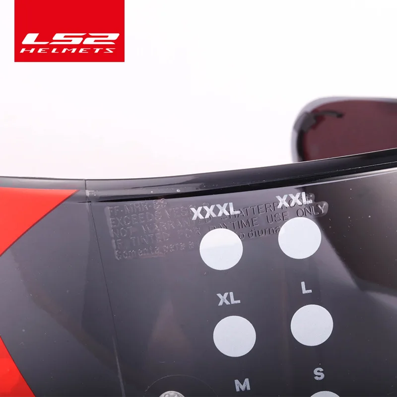 Оригинальный козырек для шлема LS2 FF390 прозрачный/темный дым/серебристый/радужный