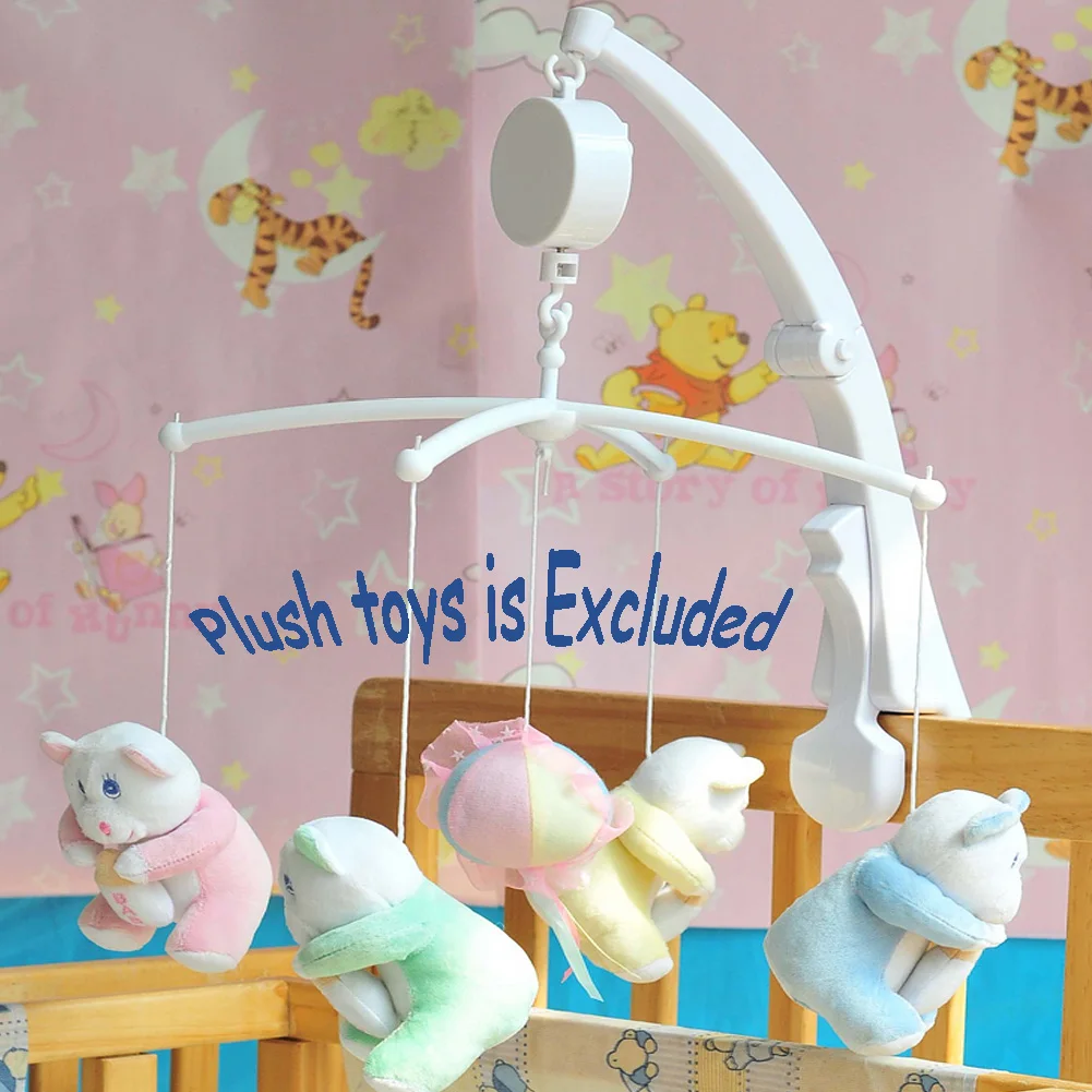 Electric Autorotation Music Box Baby Educational Kid Toys Rotary Baby Mobile Crib Bed Toy Melodies Song Kids Mobile Windup Bell