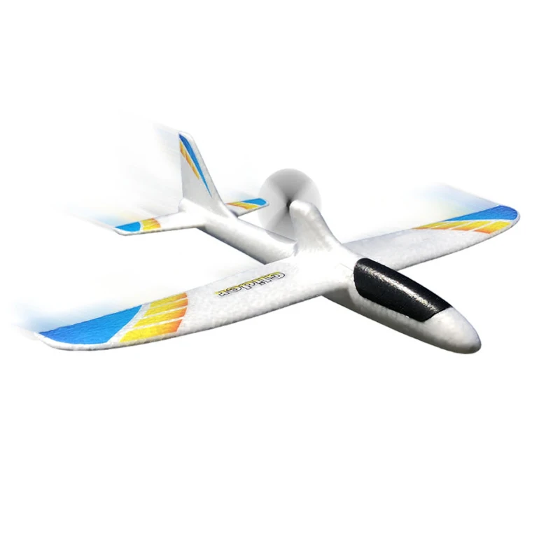 USB Charger Electric Glider Airplane Toy DIY Aircraft Kids Educational Gift