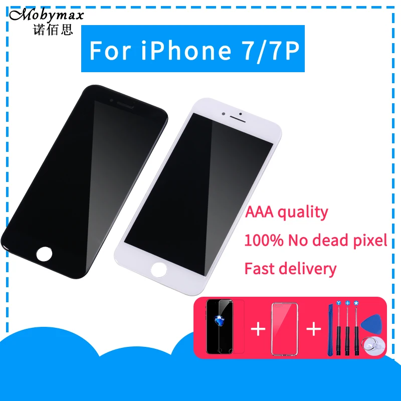 

AAA Quality LCD Screen For iPhone 7 Display Assembly Replacement with Original Digitizer Phone Parts for iphone 7 plus lcd
