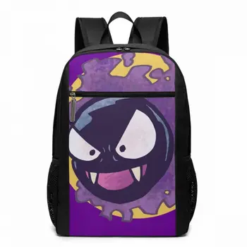 

Pokemon Gengar Backpack Gastly Pokemon Backpacks Trend High quality Bag Multifunctional Student Man - Woman Pattern School Bags