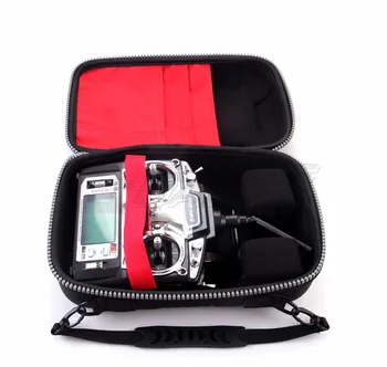 

Freeshipping Flysky FS-T6 2.4GHz 6Channel Transmitter Radio Mode 2 For RC Heli + Bag Case