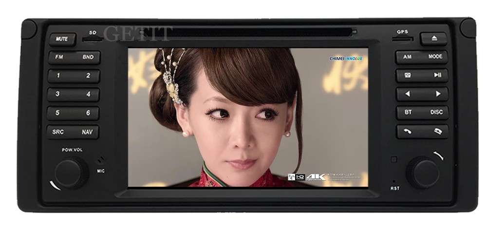 UI 1 din Android 10 автомобильный dvd-плеер для bmw E39 с gps Bluetooth Радио рулевое колесо управление камера карта