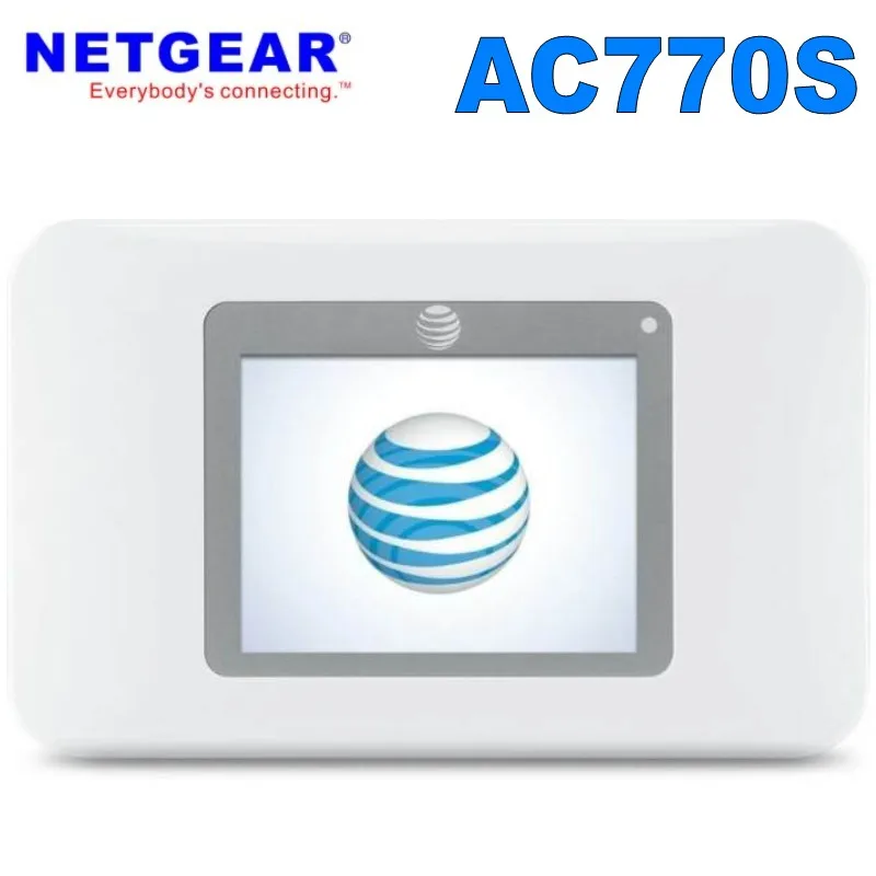 Беспроводной маршрутизатор Netgear AT&T Aircard AC770S 4G LTE большая точка доступа|router