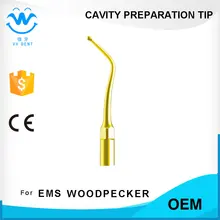 SBNLT DIAMANTE Y TITANIO PLATEADO PUNTA de RASPADOR PARA LA PREPARACIÓN de LA CAVIDAD, para blanquear los dientes, instrumentos dentales, higiene oral