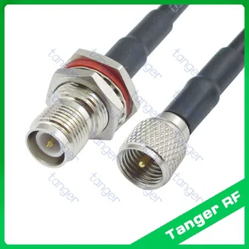 

Tanger RP-TNC female connector to Mini UHF male plug PL259 straight RF RG58 Pigtail Jumper Coaxial Cable 3feet 100cm Hot selling