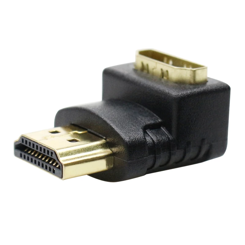 HDMI Кабельные адаптеры-конвертеры 270/90 градусов HDMI штекер HDMI Женский для 1080P HDTV кабель адаптер конвертер удлинитель