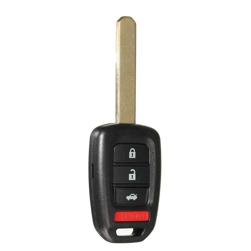 4 кнопки чехол ключа дистанционного управления автомобилем Оболочка Чехол Замена для Honda/Accord 2013