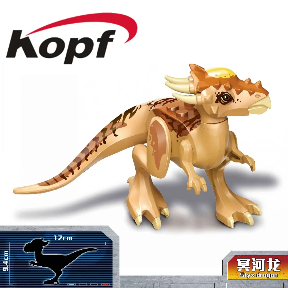 

77045-1 Single Sale Figure Jurassic Dinosaur Series Styx Dragon Archaeopteryx World Bricks Building Blocks Children Gift Toys