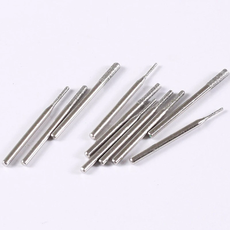 30pc Diamond Burr Bit Set for DREMEL Rotary Tools 3mm Shank Diamond Burr Drill Grinder Bits Tool Dremel Rotary Accessories 30pc Diamond Burr Bit Set for DREMEL Rotary Tools 3mm Shank Diamond Burr Drill Grinder Bits Tool Dremel Rotary Accessories