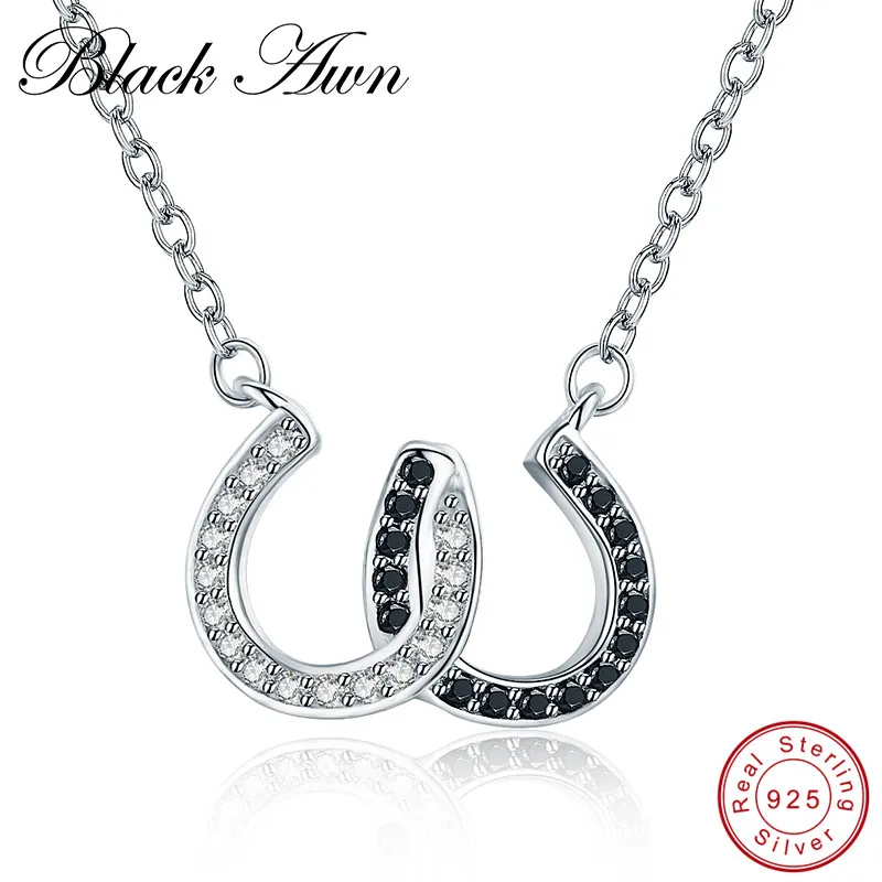 Simple New Arrive Noble 925 Sterling Silver Fine Jewelry Trendy Engagement Necklaces for Women Wedding Pendants P181 | Украшения и