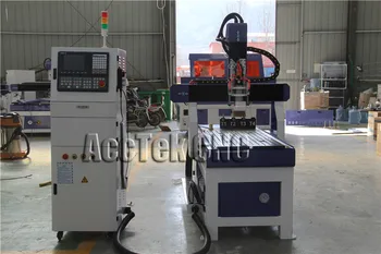 Billige 2019 NEUE Modus ACCTEK Syntec Controller Mini 3d Cnc Router 6012 Holz 6090 Mit Linear Werkzeug Wechsler Atc