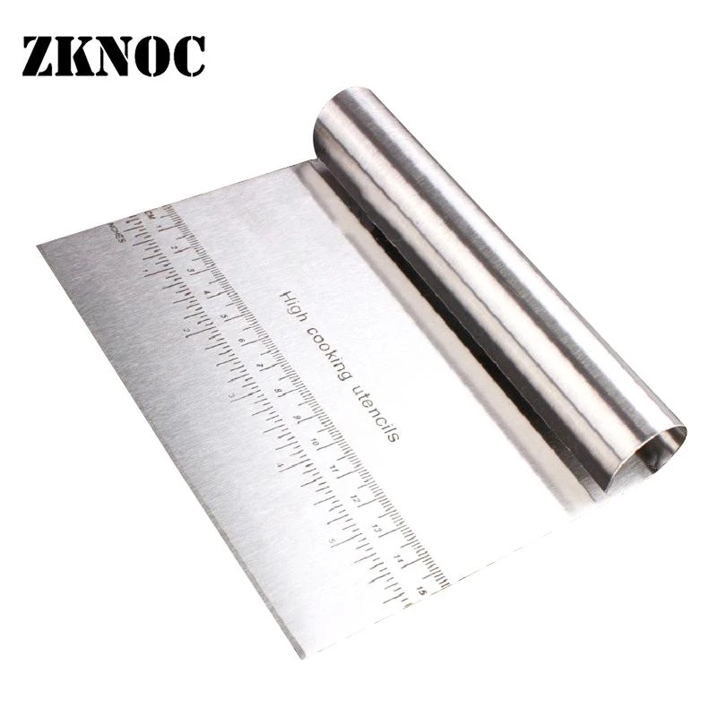 Dzmuero Cake Smoother Scraper,Cake Spatula Set 6PCS Stainless Steel Lcing Spatulas Baking Tools Polygon Serrated Scraper DIY Cake Cream Scraper for Cake Decorating Baking Frosting Pastries