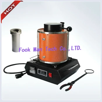 

220V High-temperature Melting Furnaces, Gold Melting Furnace with 3KG Graphite Crucible jewelry making machine goldsmith