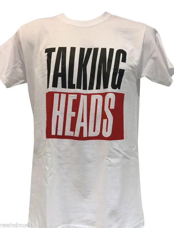 MENS TALKING HEADS DAVID BYRNE T SHIRT Summer Men'S fashion Tee Comfortable t shirt Casual Short Sleeve TEE hip hop funny tee | Мужская