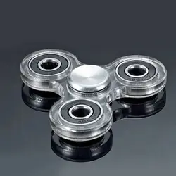 Непоседа счетчик прозрачный Spinner Непоседа игрушки пластик для развития рук Spinner акрил толще спирали палец Spinner Handspinner SL60