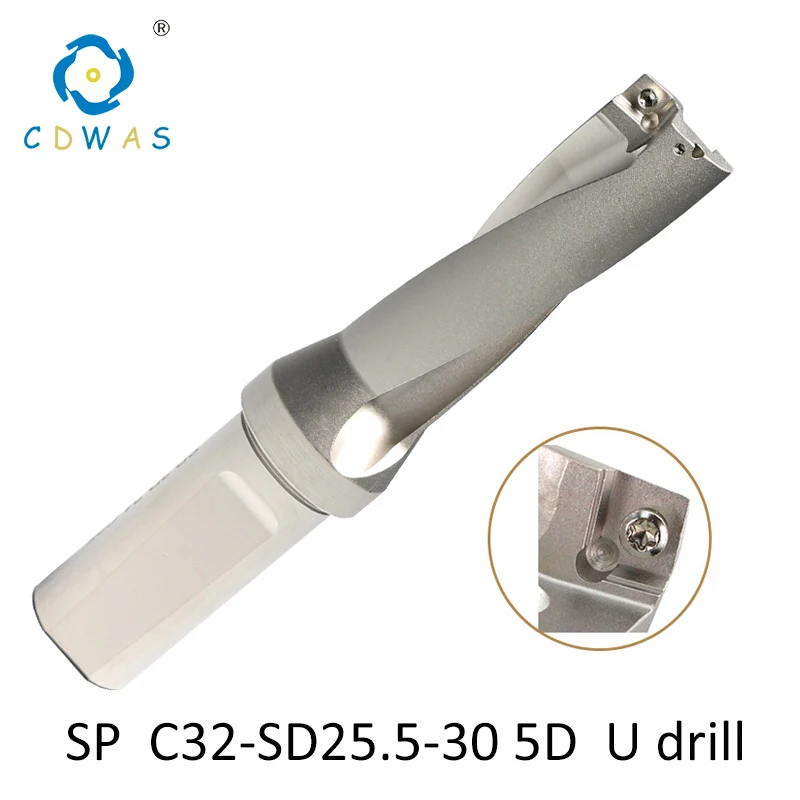 SP C32 SD25.5 26 мм 27 28 29 30 5D U сверло с неглубоким отверстием индексируемая вставка