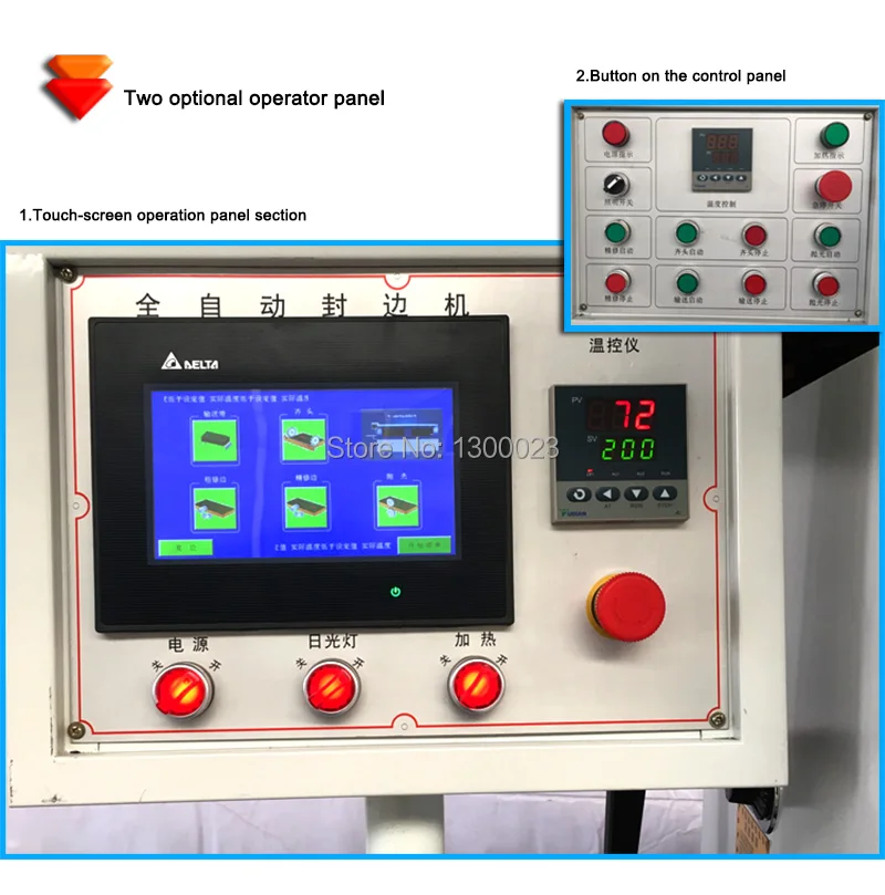 Деревообрабатывающий автоматический кромкооблицовочный станок с предварительного нагрева склеивания торцевой резки обрезки