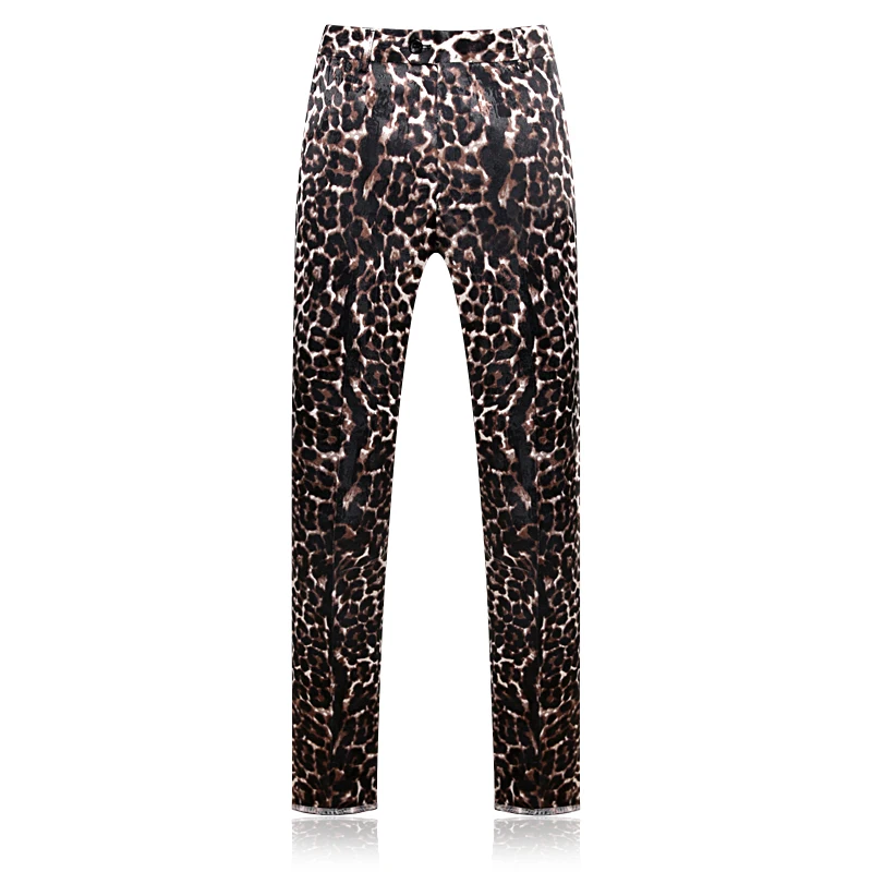 Abiti da sposa da uomo Plyesxale 2018 abito da uomo leopardato Slim Fit  abito da ballo di marca di lusso per uomo abbigliamento da palcoscenico da  uomo di alta qualità Q264|prom suits