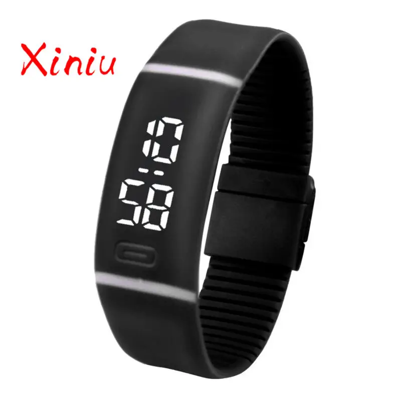 

Watch Female Wrist 2018 Horloges Vrouwen Women Watch Silicone Led Electronic Watch Luxury Wristwatch Run Fitness Drop Shipping