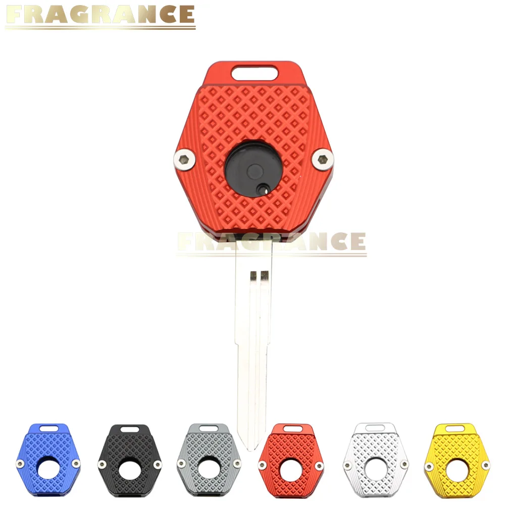 

For Honda CB400 VTEC CBR600RR CBR600 RR CBR 600RR Key set aluminum key fixture motorcycle decoration Diy kit car shape All years