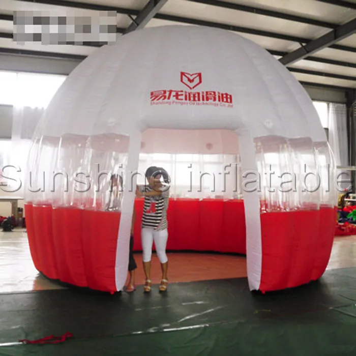 

Bubble Inflatable Dome Tent Custom trade show portable exhibition igloo booth tent for sale