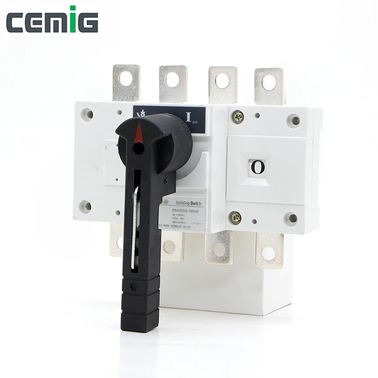 

Cemig Manual Isolating Switch 63A 100A 125A AC380V SMGG2-4P