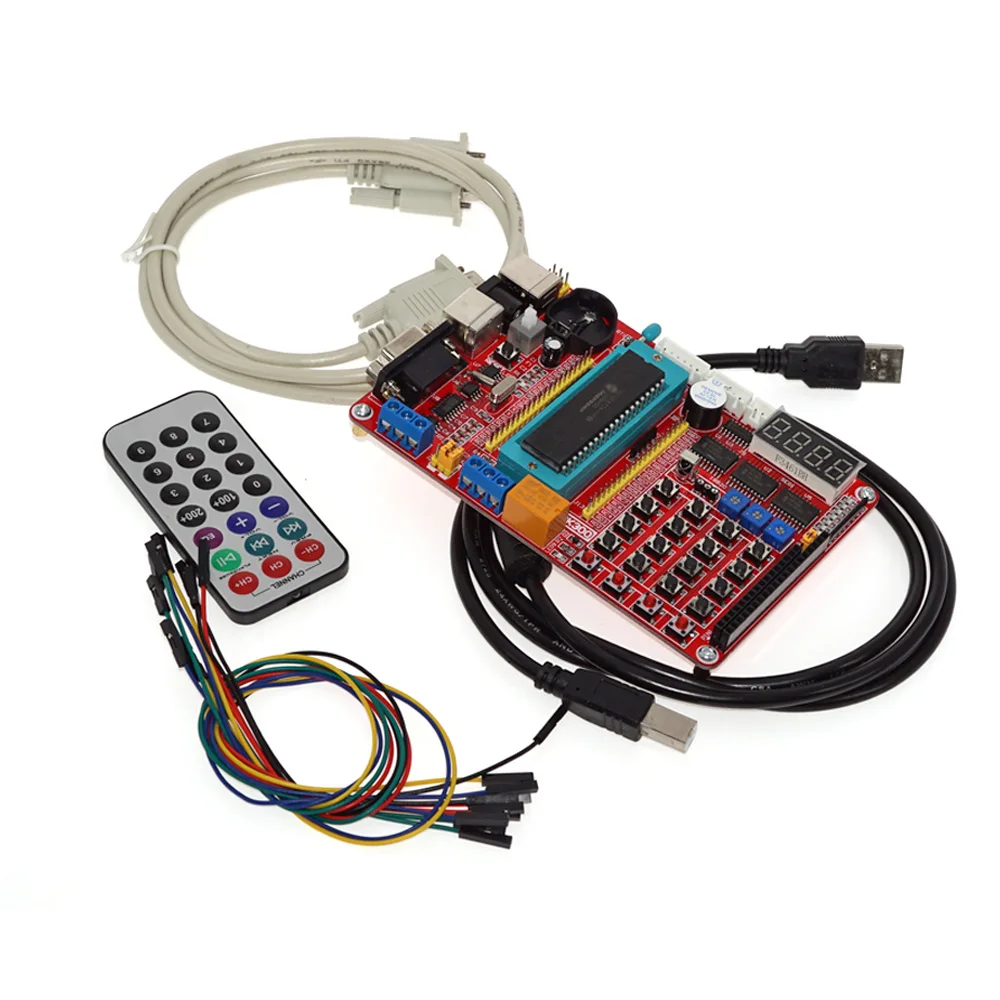 

Smart Electronics PIC16f877a Development board Microcontrol PIC 16F877A Learning board experiment board