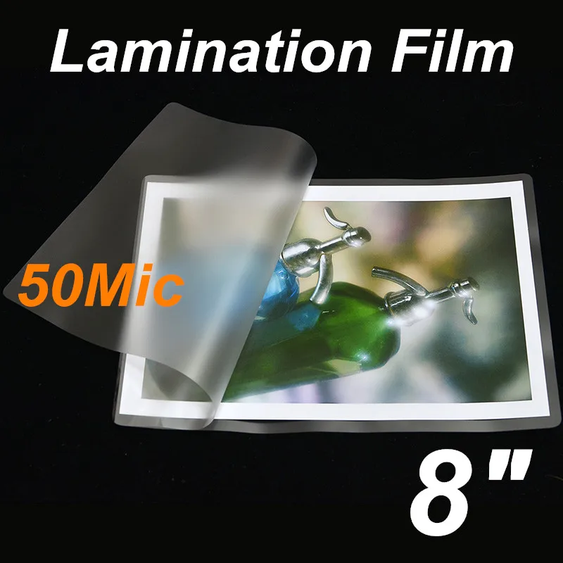 8 размеров сертификация ISO материал ПЭТ фотобумага файл ламинирующая пленка A5 |