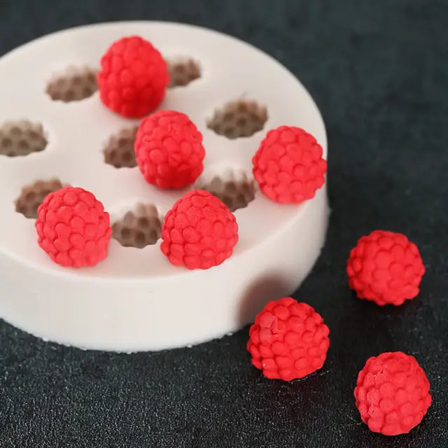 Strawberry Blueberry Silicone Mold Fondant Mould Cake Decorating