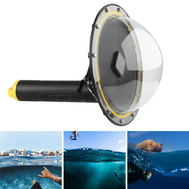 Водонепроницаемая Подводная маска для защиты камеры, запчасти для GoPro Hero 5, пляжные аксессуары для морского бассейна#2M2