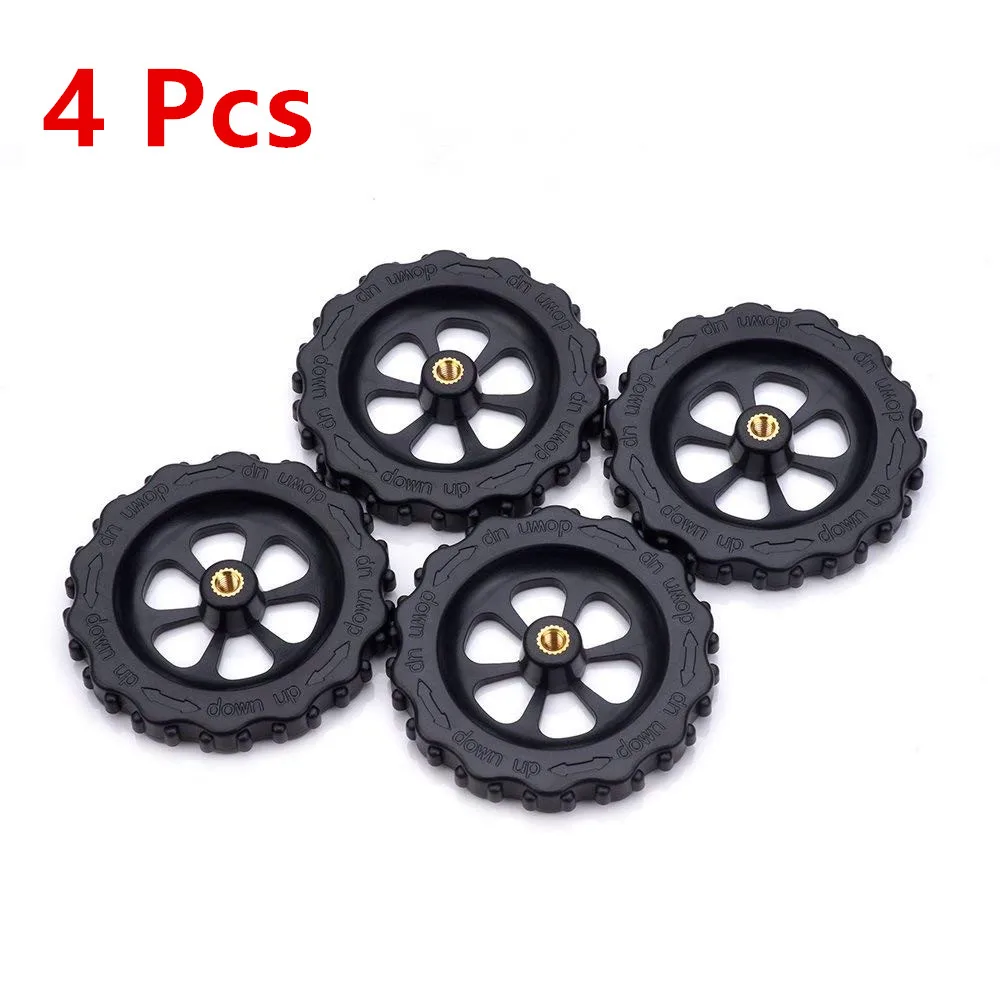 4pcs Big Hand Twist Leveling Nut for Creality CR-10/Tornado 3D printer Ultimate Knob leveler M4 thread | Компьютеры и офис