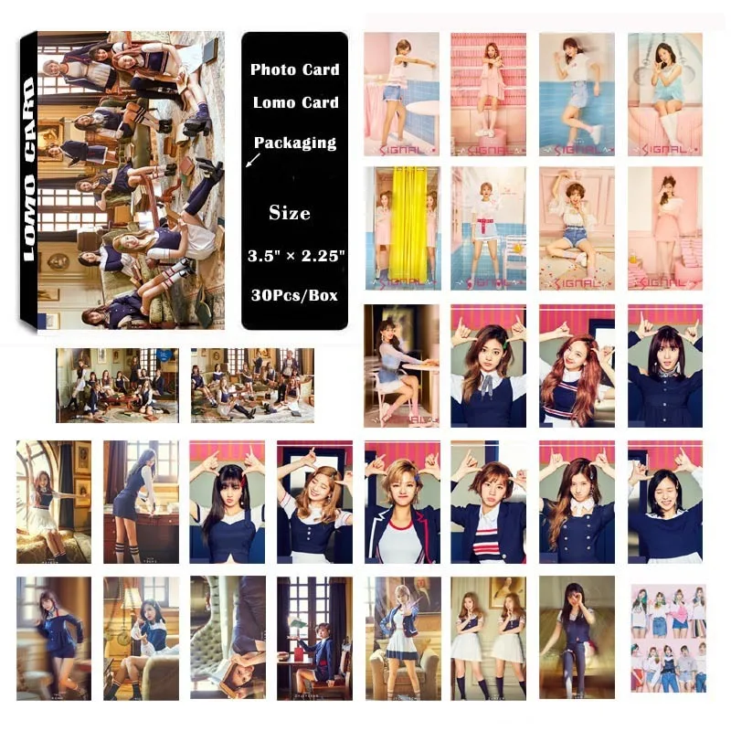 Album Twice De Kpop Signal Papel Hecho A Si Mismo Tarjeta Lomo Tarjetas Fotograficas Poster Hd Sesion Fotografica Fans Coleccion De Regalo Piezas De Cierre Y Matarial De Joyeria Aliexpress