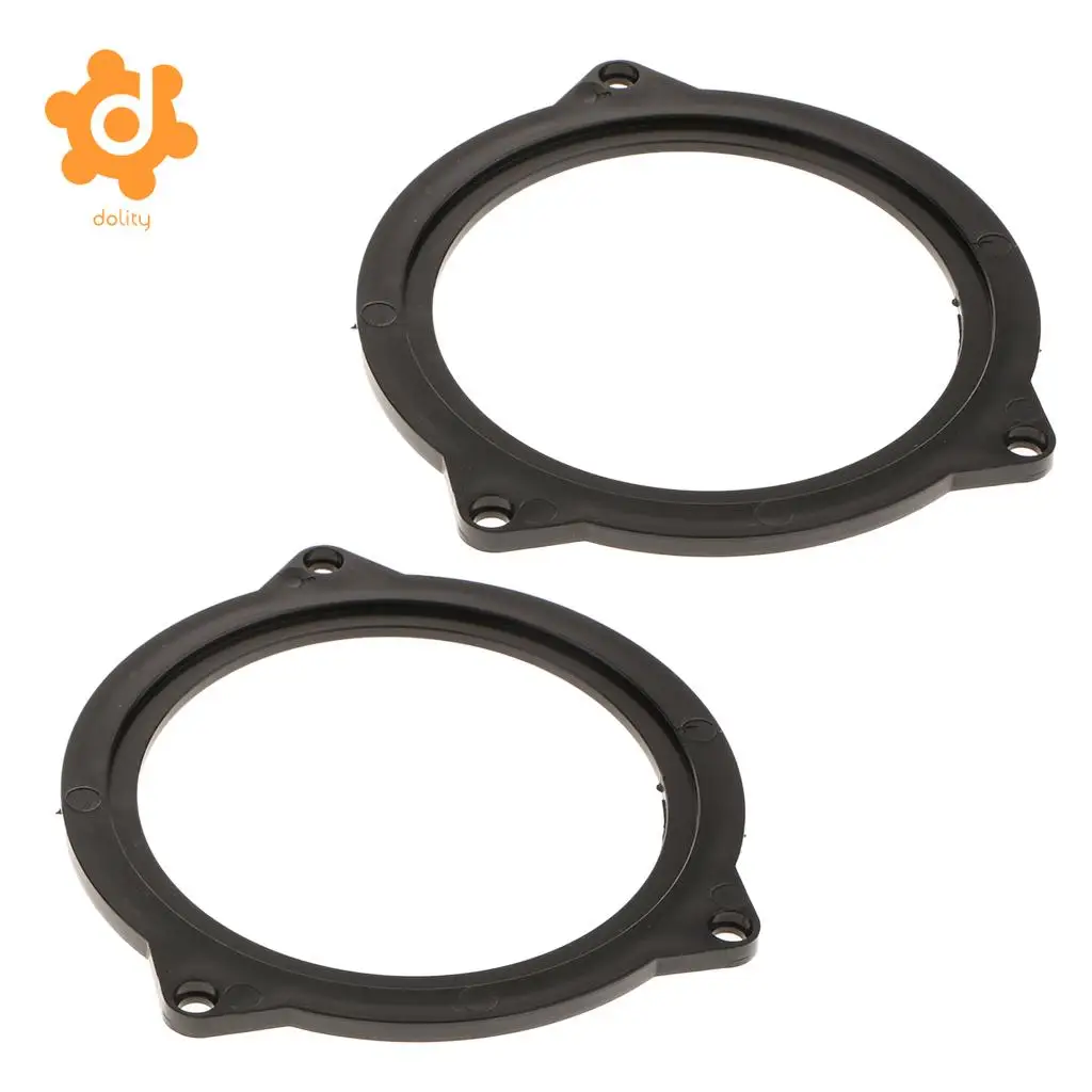 

2Pieces 4.5 inch Front Speaker Adapter Spacer Rings for BMW 3 ,5 Series