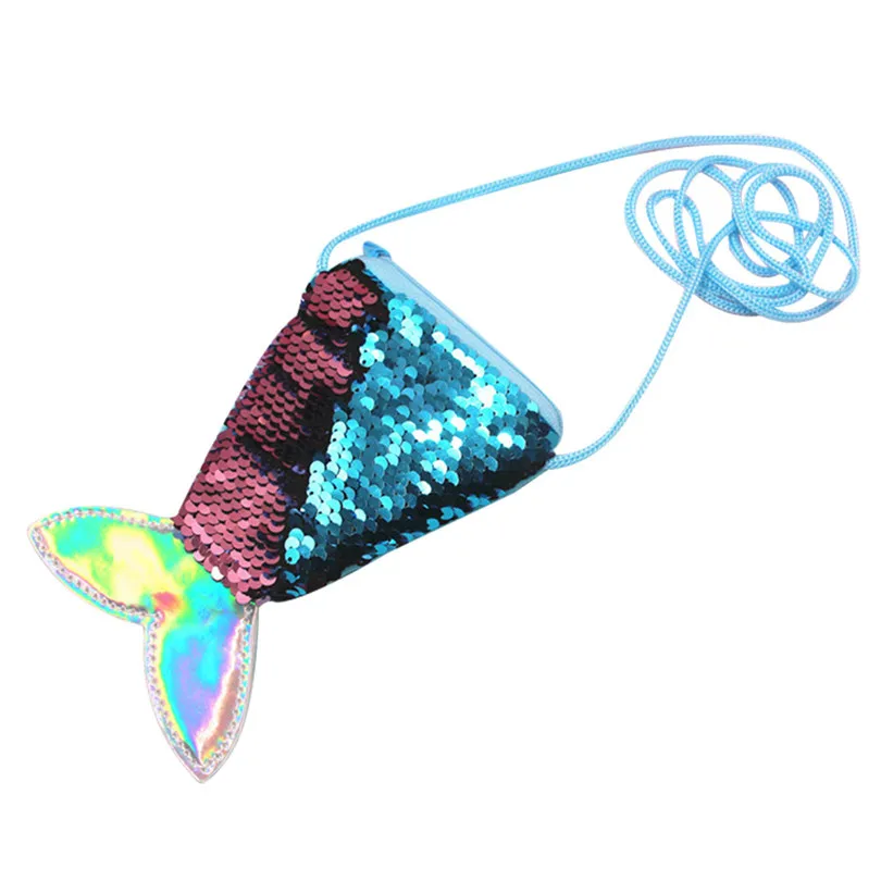 Sequins HandBag Cosmetic Coin Purse 4pc Women Girls Fashion Double Color Shiny Sequins Storage Bag Purse Coin Pouch  (4)