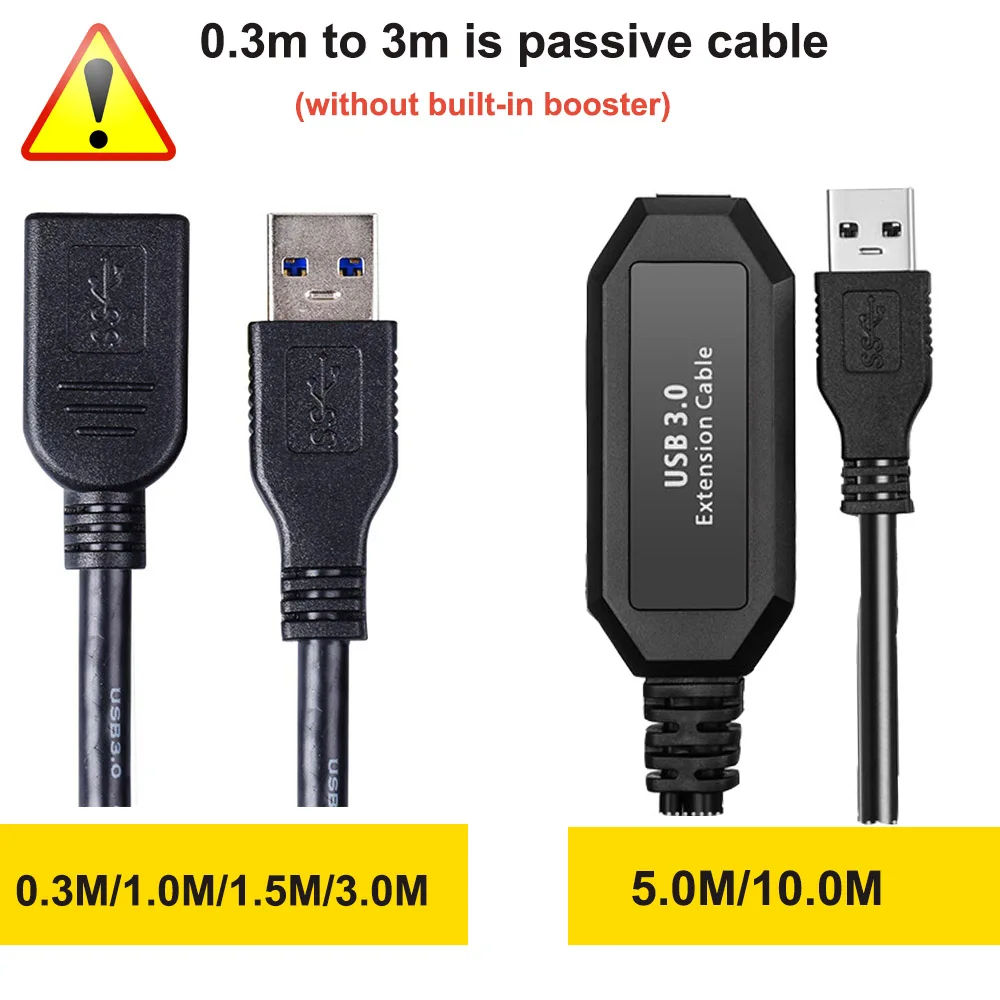 Кабель-удлинитель USB 3,0, 3 м, 5 м, 10 м, USB 3,0 A, папа-мама для ПК, ноутбука(медный провод+ фольга+ оплетка