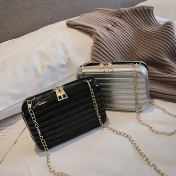

HANSOMFY Direct sales 2019 spring fashion ladies shoulder bag chain with designer handbag clutch bag ladies Messenger bag LD-91