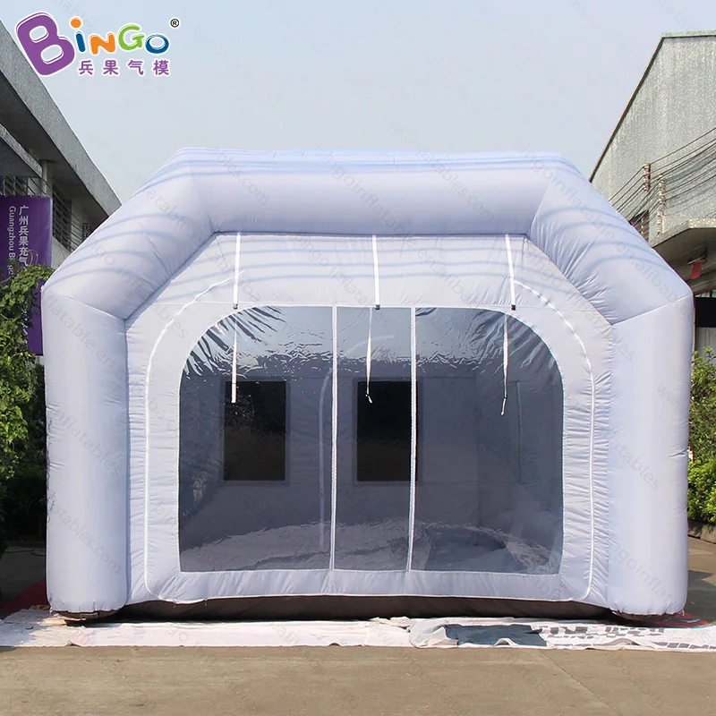  10M*5M*3.5M Cheap Folding Inflatable Spray Paint Booth with filtering system Spray Booths for Car P