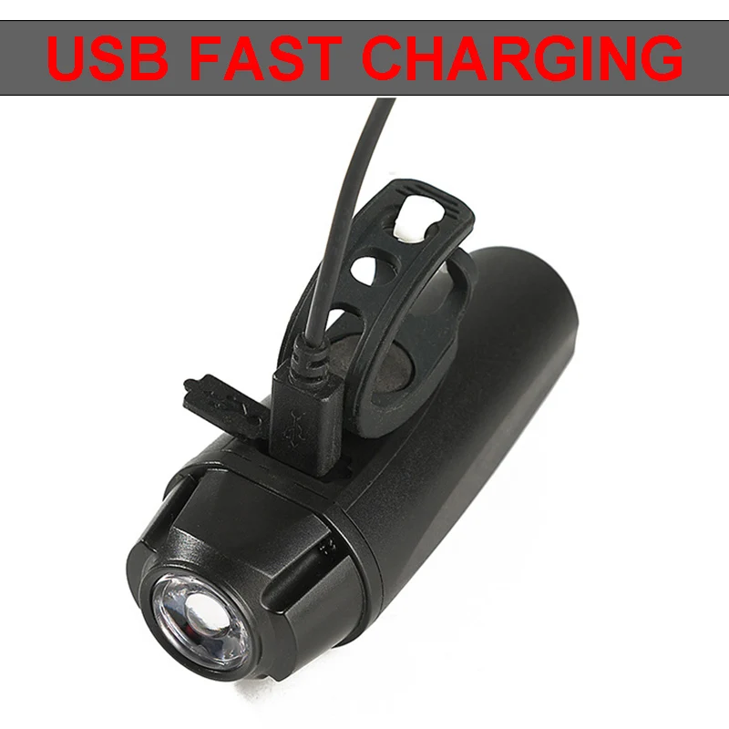 Discount USB Bike Light Rechargeable Bicycle Front Light 350 Lumen Waterproof Lamp MTB Road Cycling Riding Headlight Handlebar LED FL2481 5