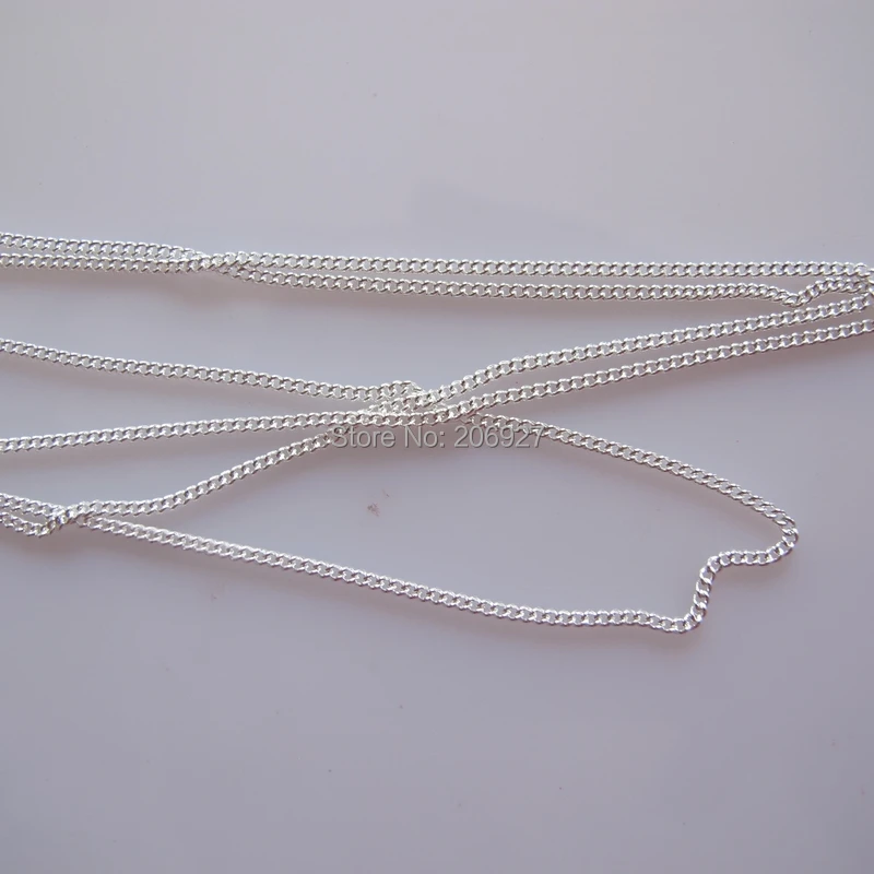 

MDA-12 1M Silver Chain Shape Metal Nail Decoration
