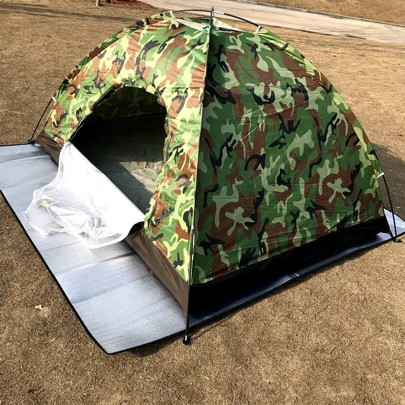 Barraca de Acampamento Barracas de Praia ao ar Viagens à Prova de Vento Barracas ao ar Pessoas Única Camada Livre Impermeável Toldo Tenda Verão Pop up 2-3 22 High Quality Esporte e Lazer