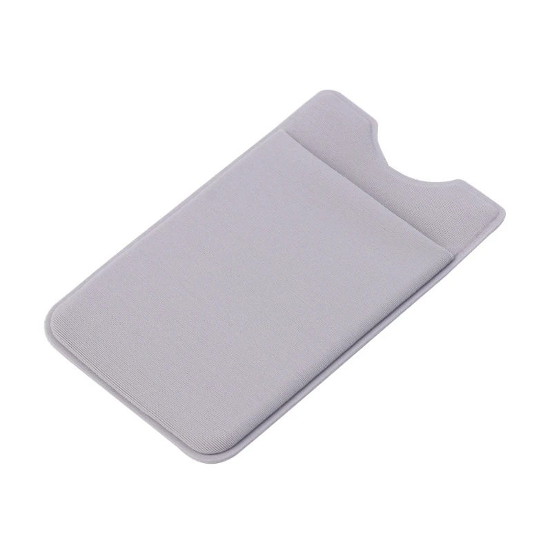 Эластичный клейкий стикер чехол-бумажник для сотового телефона кредитный ID держатель для карт карман