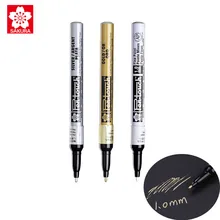 Одна деталь Sakura B109 металлические маркеры 0,7/1/2 мм рисунок профессиональных художников Краски маркер товары для рукоделия офисные и школьные принадлежности