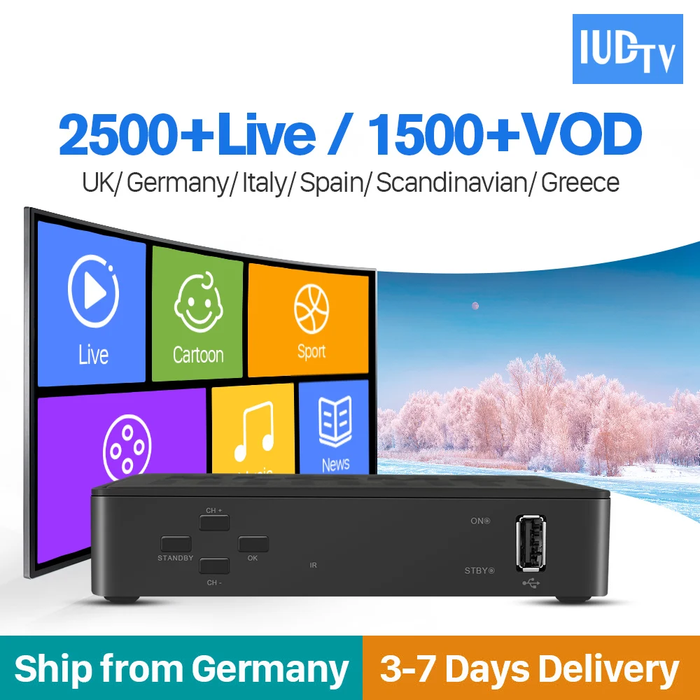 

BLOMC One Linux IPTV France Box IPTV 1 Year SUBTV IUDTV QHDTV IPTV Sweden French Arabic support Stalker and Xtreamcodes IP TV