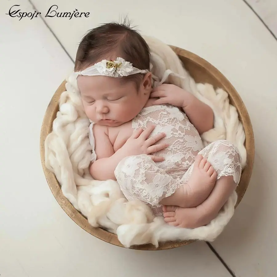 2018 New Espoir Lumiere Toddler Bow Baby Girl Romper Newborn