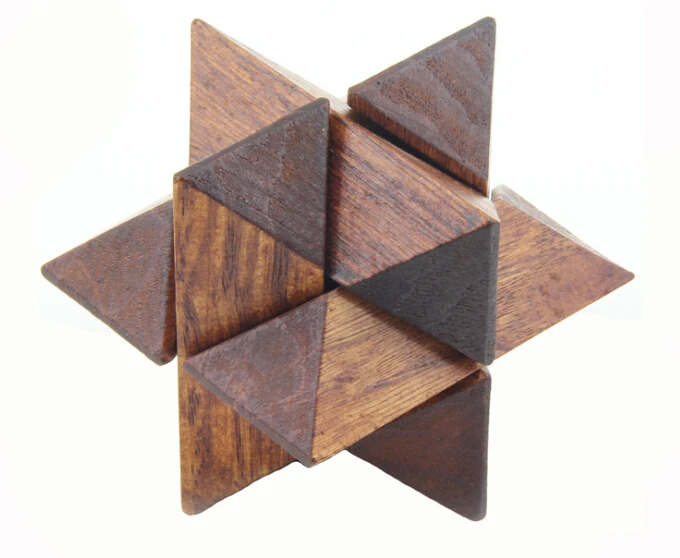 estrella madera puzzle