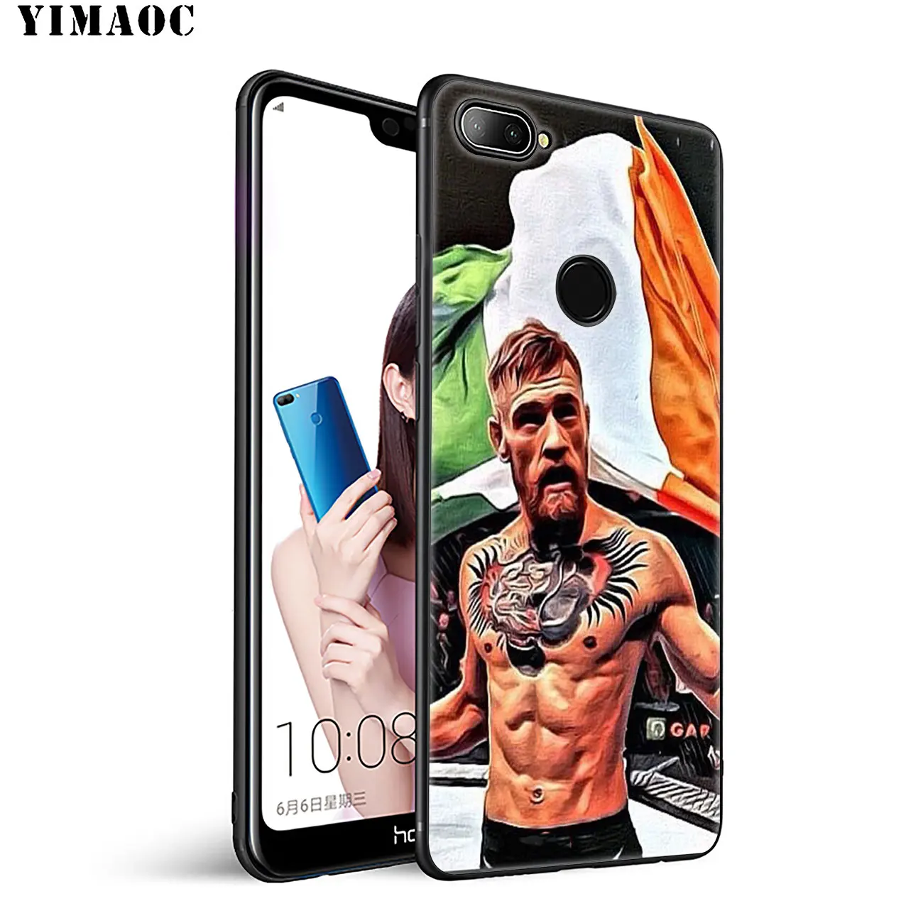 Чехол для телефона yaoc Conor McGregor мягкий силиконовый чехол Huawei Honor 20 Pro 8C 8X 8 9 9X 10 Lite 7X 7A