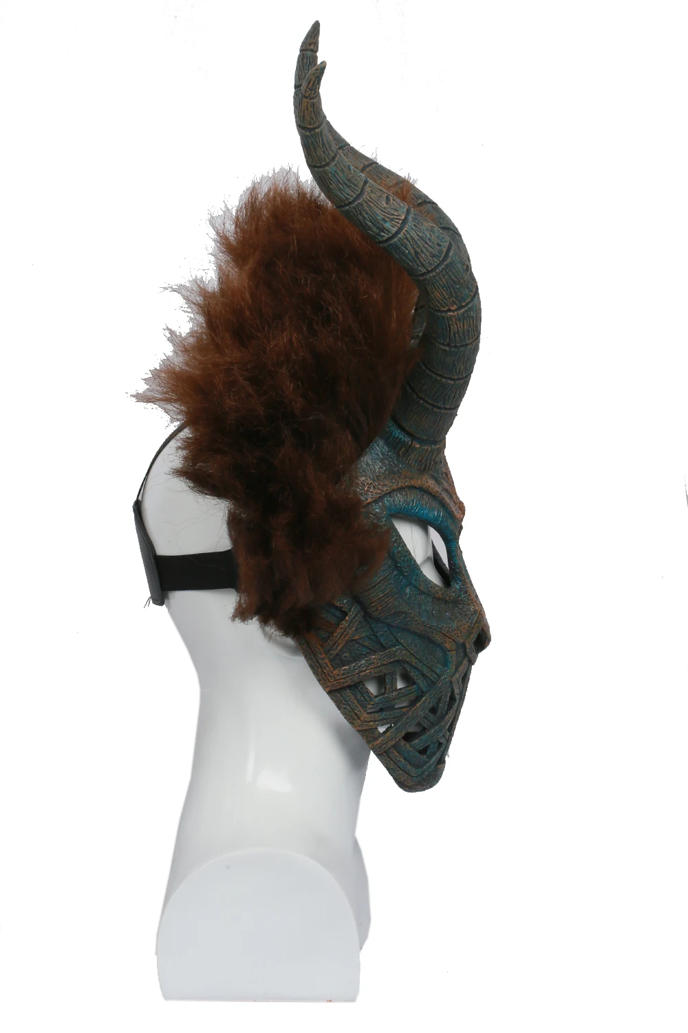Coslive Erik Killmonger шлем маски для Косплей Черная пантера фильм косплей коричневая маска с париком костюм бутафорские аксессуары