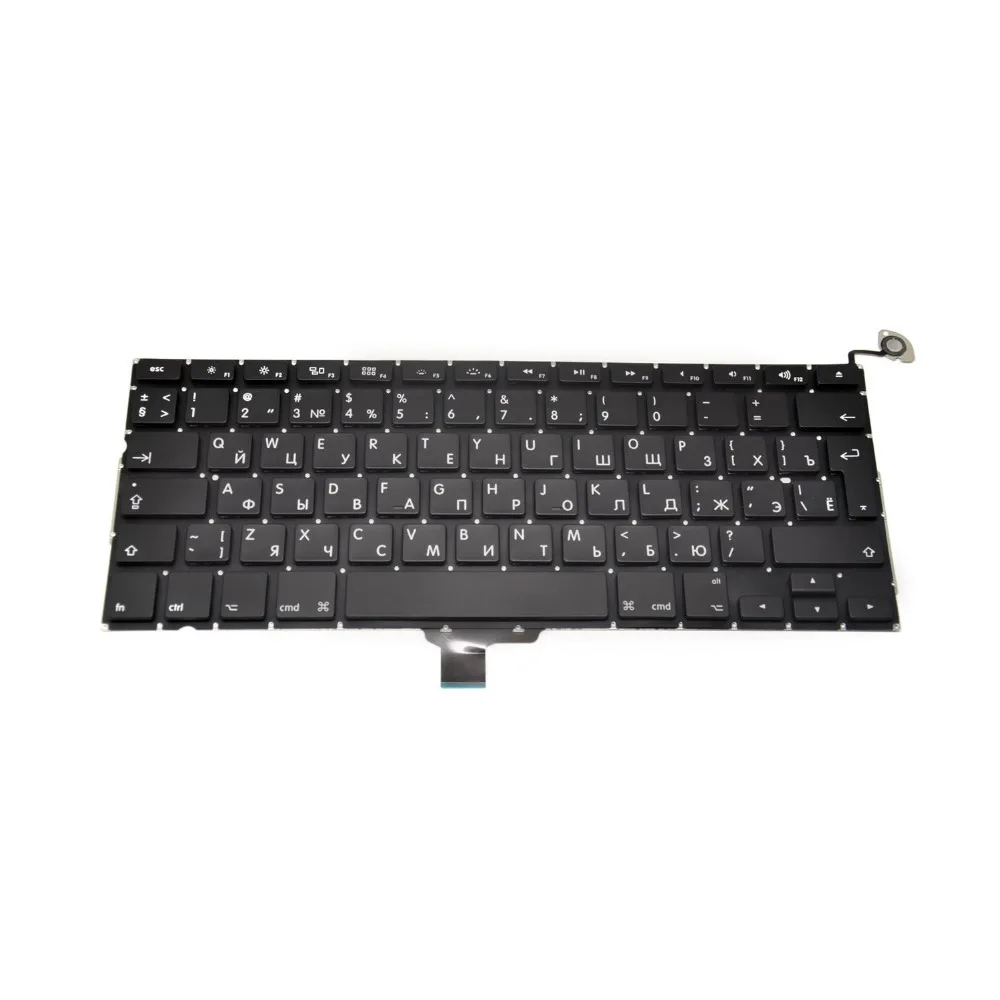 Original New A1278 Russian Keyboard for font b Macbook b font Pro 13 keyboard 2008 2012